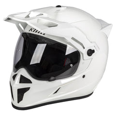 Klim Krios Karbon Adventure Gloss White Helmet
