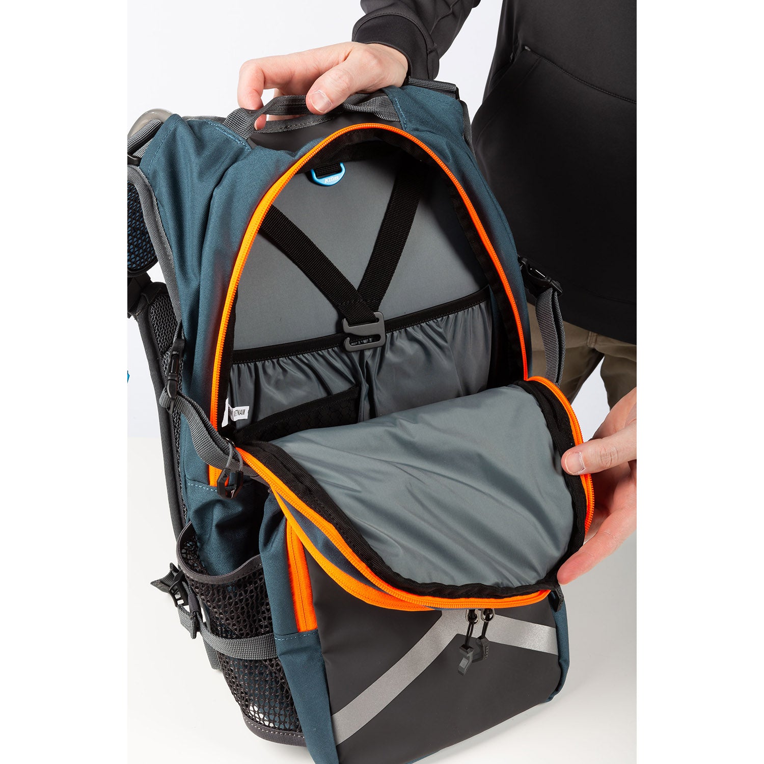 Klim Arsenal 15 Backpack Petrol - Strike Orange