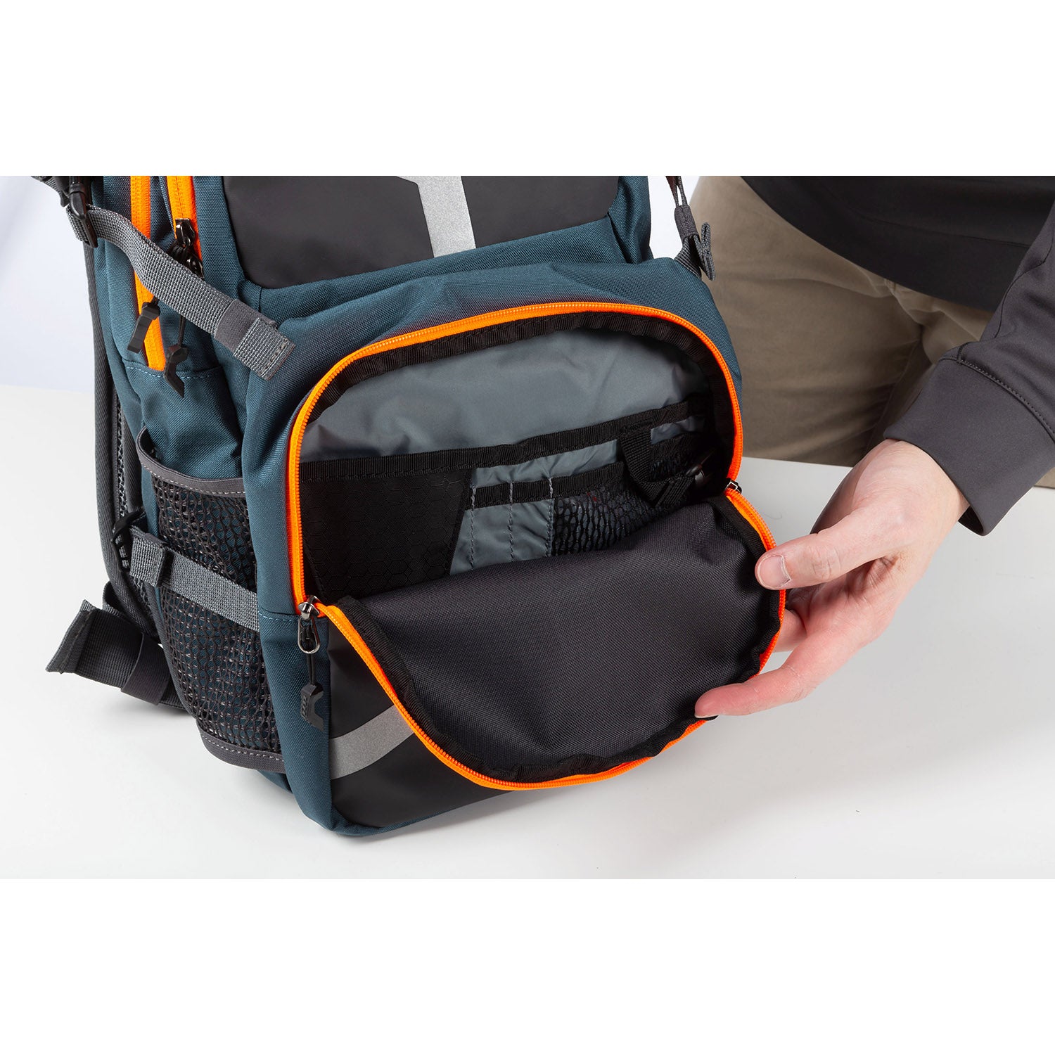 Klim Arsenal 15 Backpack Petrol - Strike Orange