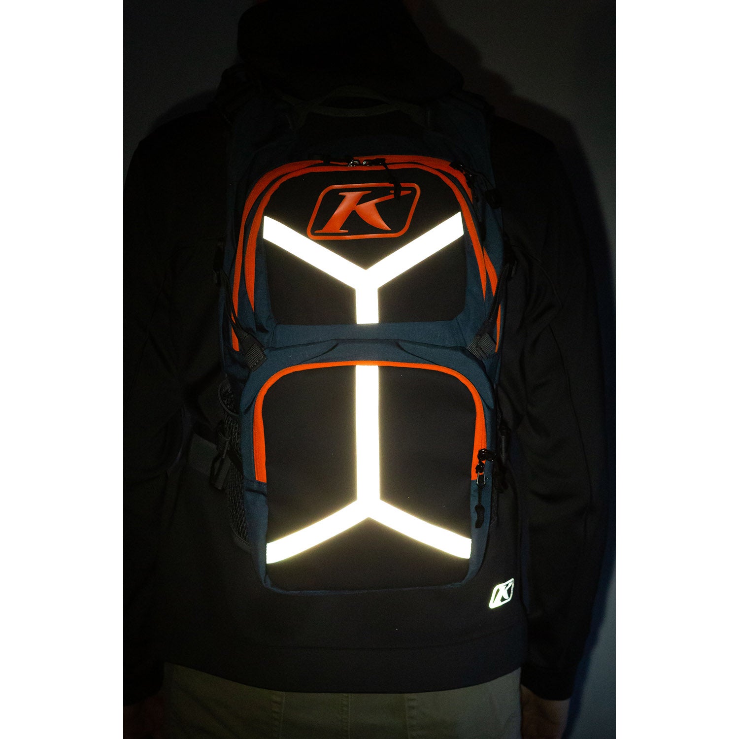 Klim Arsenal 15 Backpack Petrol - Strike Orange