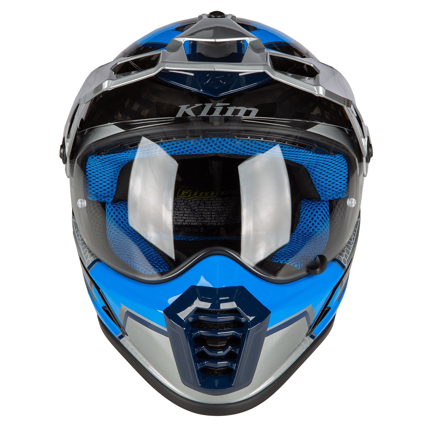 Klim Krios Pro ECE Ventura Electric Blue Helmet