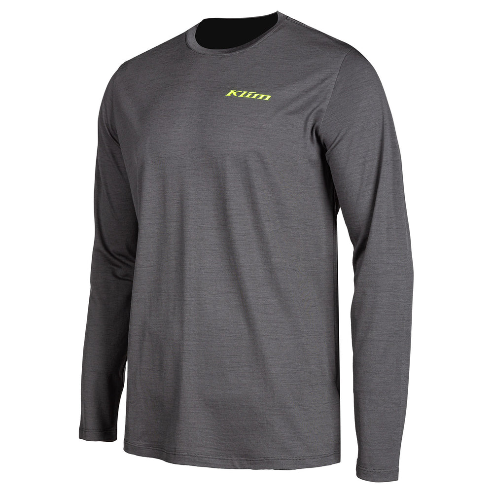 Klim Teton Merino Wool LS Shirt Asphalt