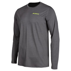 Klim Teton Merino Wool LS Shirt Asphalt