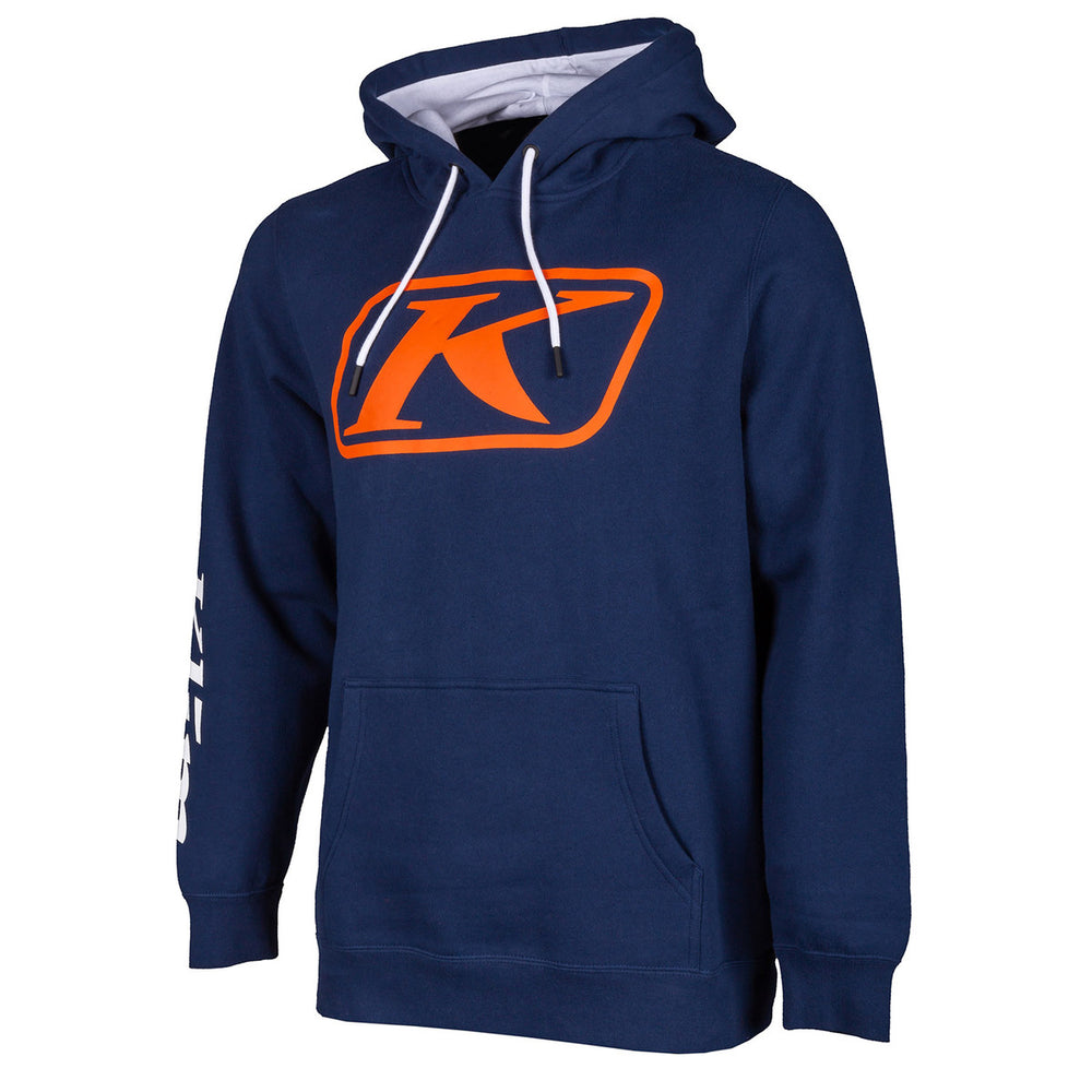 Klim K Corp Hoodie Navy - Strike Orange