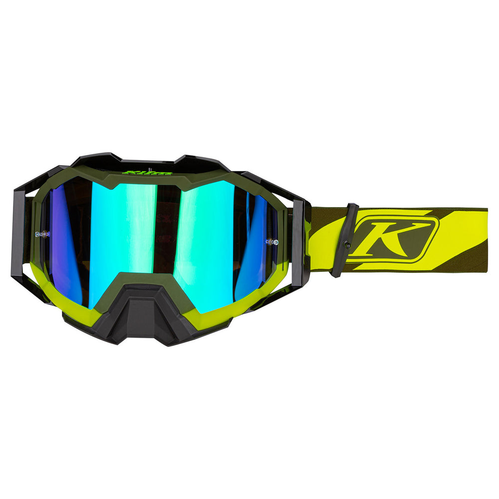 Klim Viper Pro Off-Road Twotrak Vivid Sage Smoke Green Mirror Goggle
