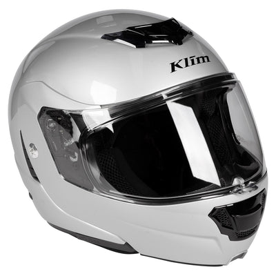 Klim TK1200 Karbon Modular Gloss Silver Helmet