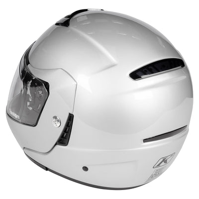 Klim TK1200 Karbon Modular Gloss Silver Helmet