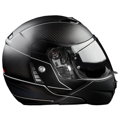 Klim TK1200 Karbon Modular Skyline Matte Black Helmet