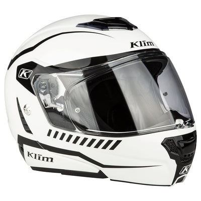 Klim TK1200 Karbon Modular Traverse White Helmet