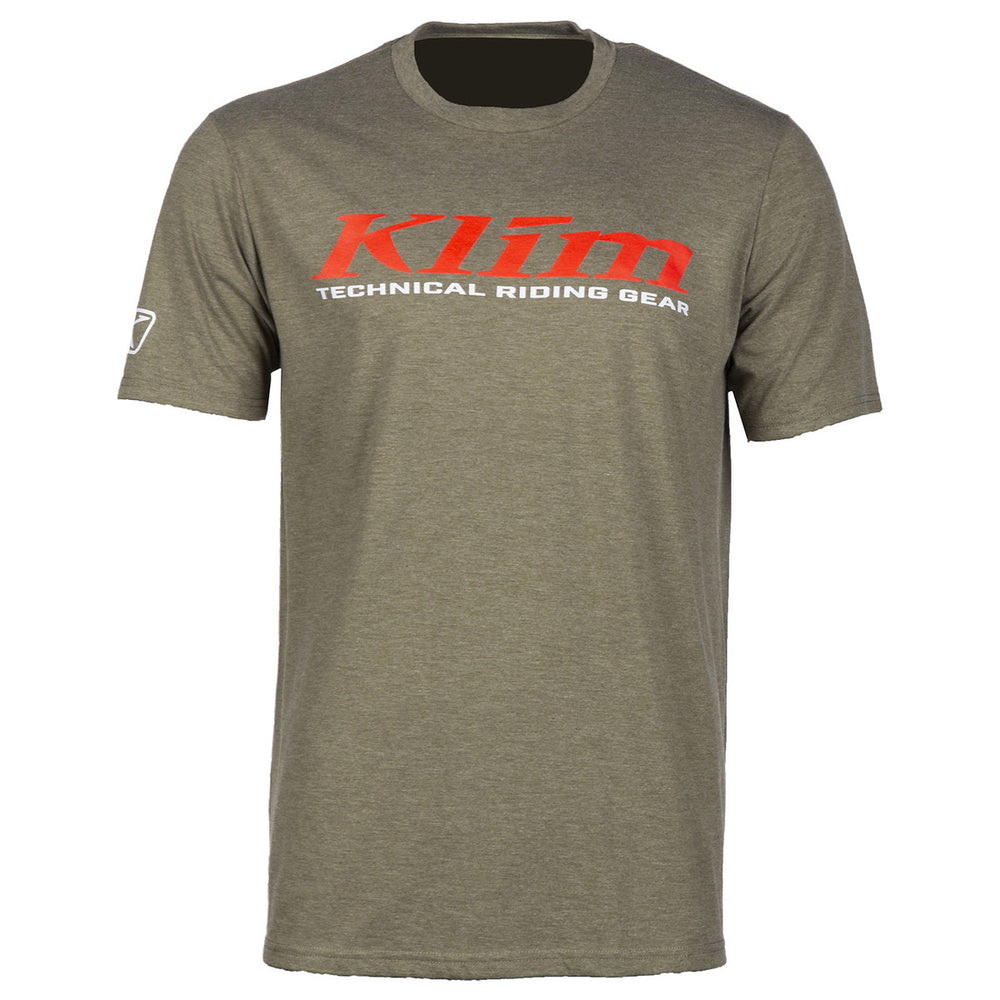 Klim K Corp SS T Military Green-High Risk Red Shirt