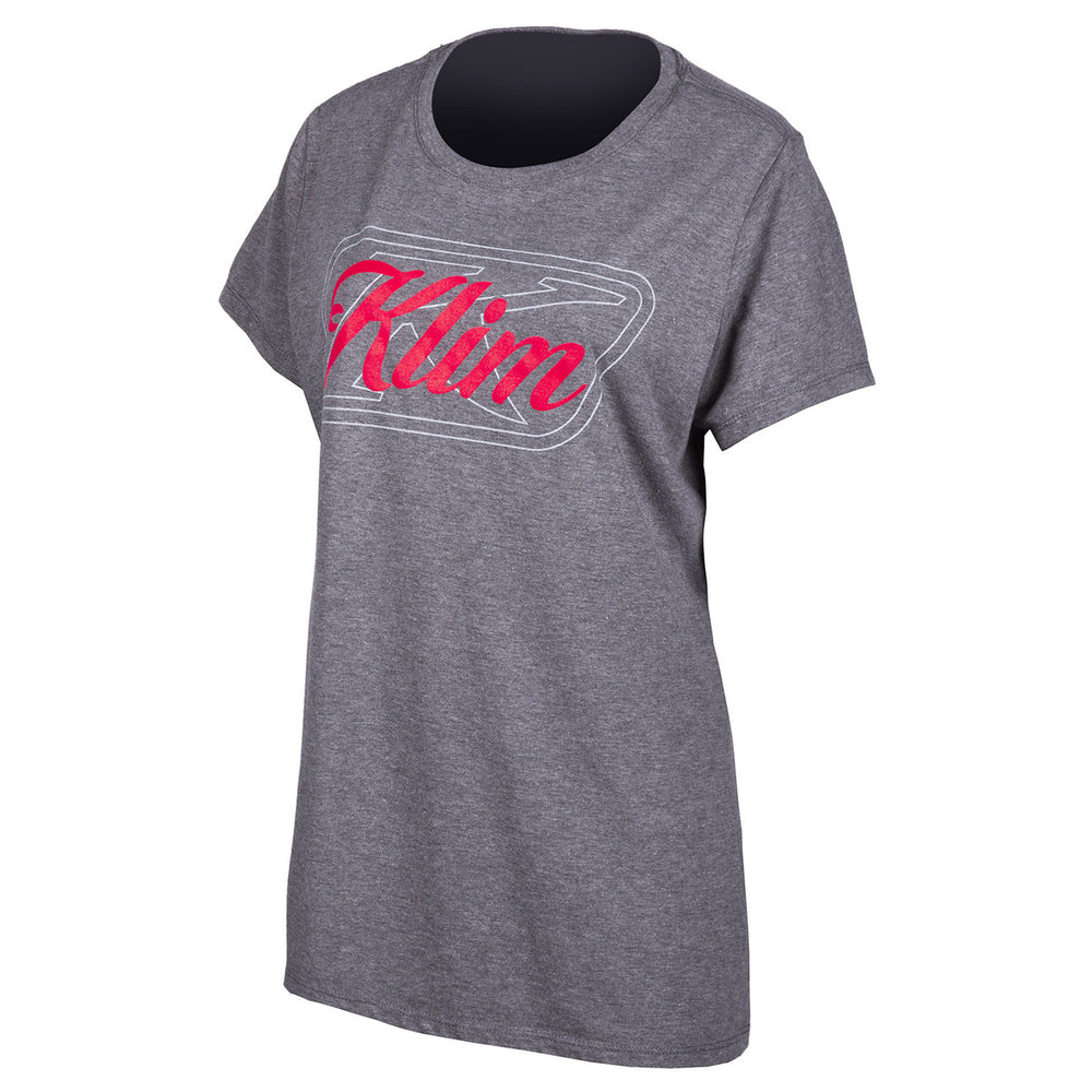 Klim Kute Corp SS T Gray Frost-Diva Pink Shirt