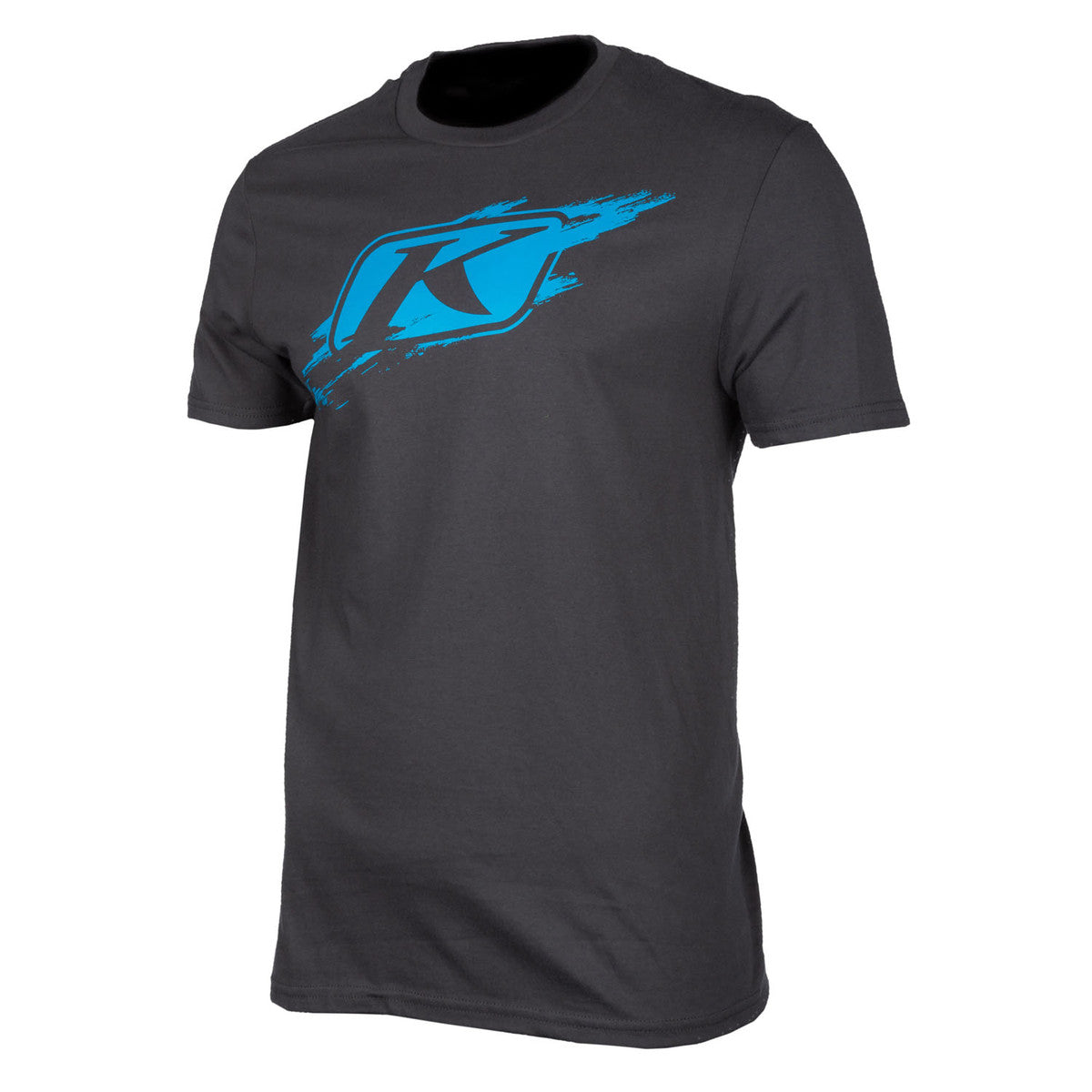 Klim Scuffed SS T Gray Vivid Blue Shirt
