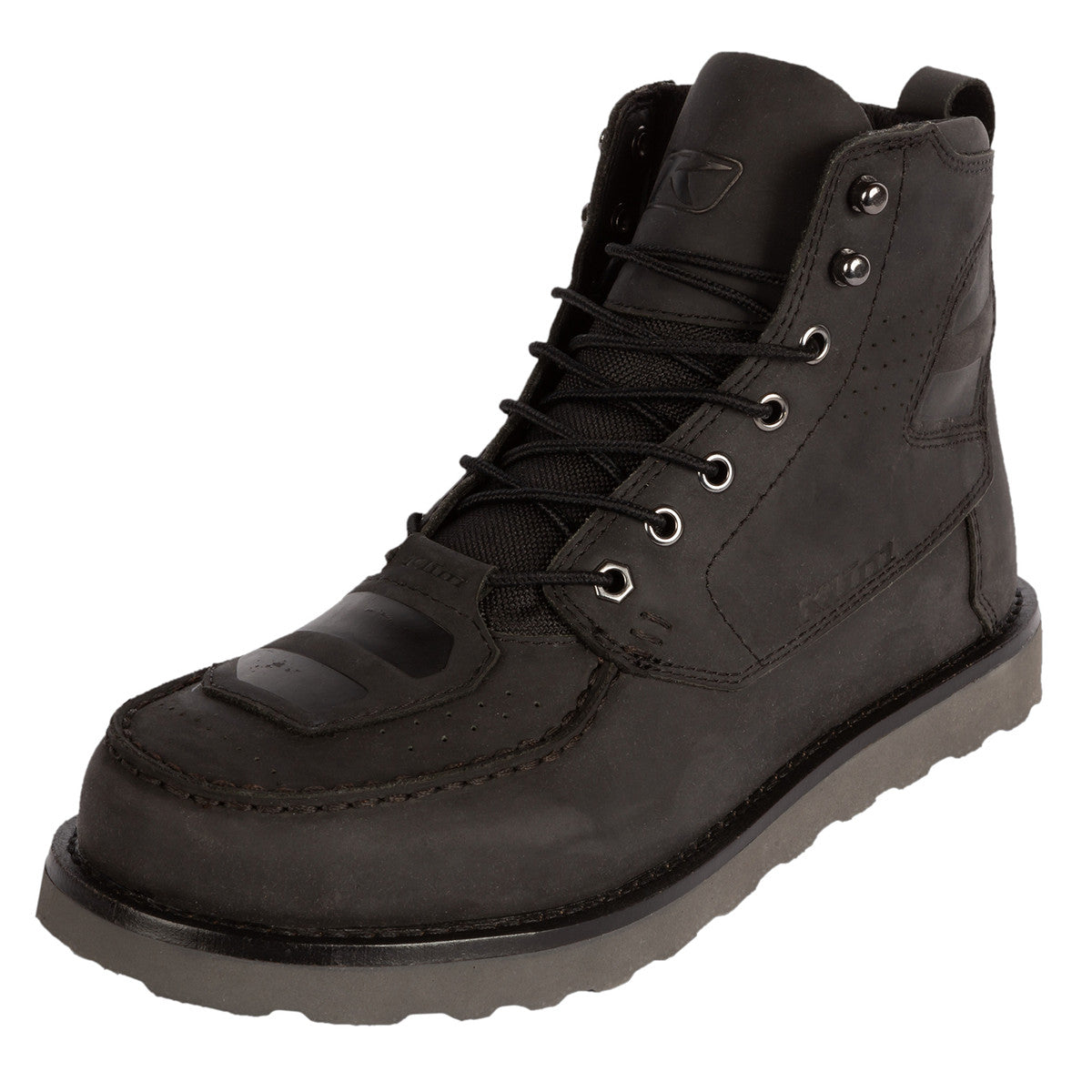 Klim Blak Jak Leather Gunmetal Black Boot
