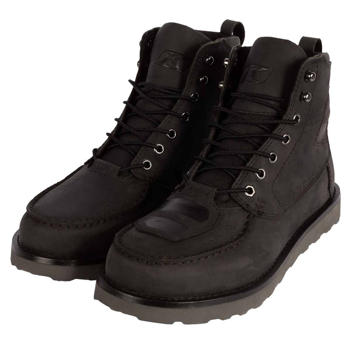 Klim Blak Jak Leather Gunmetal Black Boot