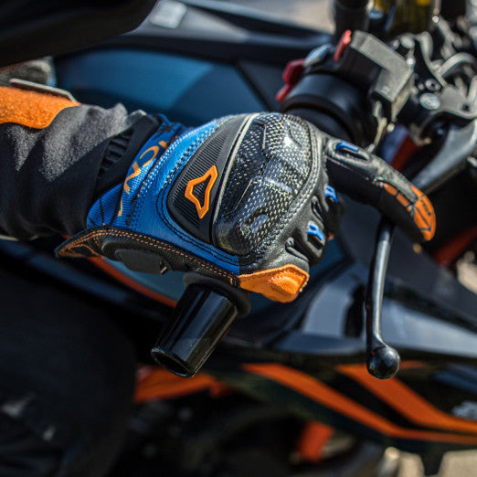 Macna Rocco Black/ Orange/ Dark Blue Glove (135)