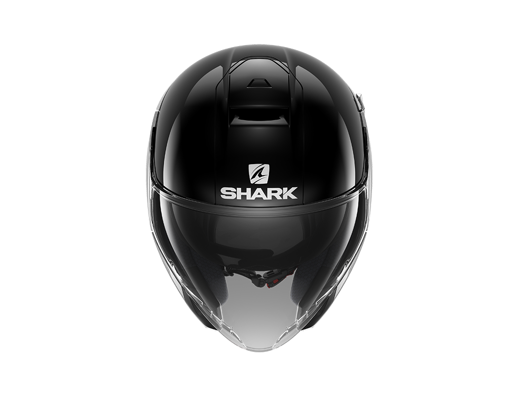 Shark City Cruiser Dual Blank Black Anthracite Helmet (AKA)