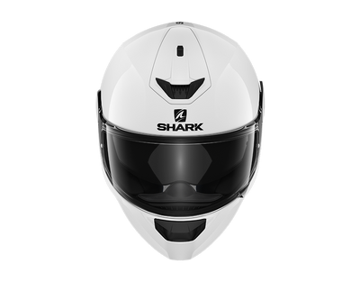 Shark D-Skwal 2 Blank White Azur Helmet (WHU)