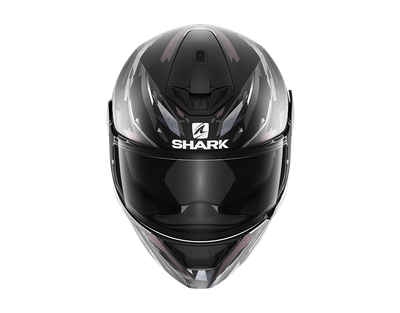 Shark D-Skwal 2 Kanhji Mat Black White Anthra Helmet (KWA)