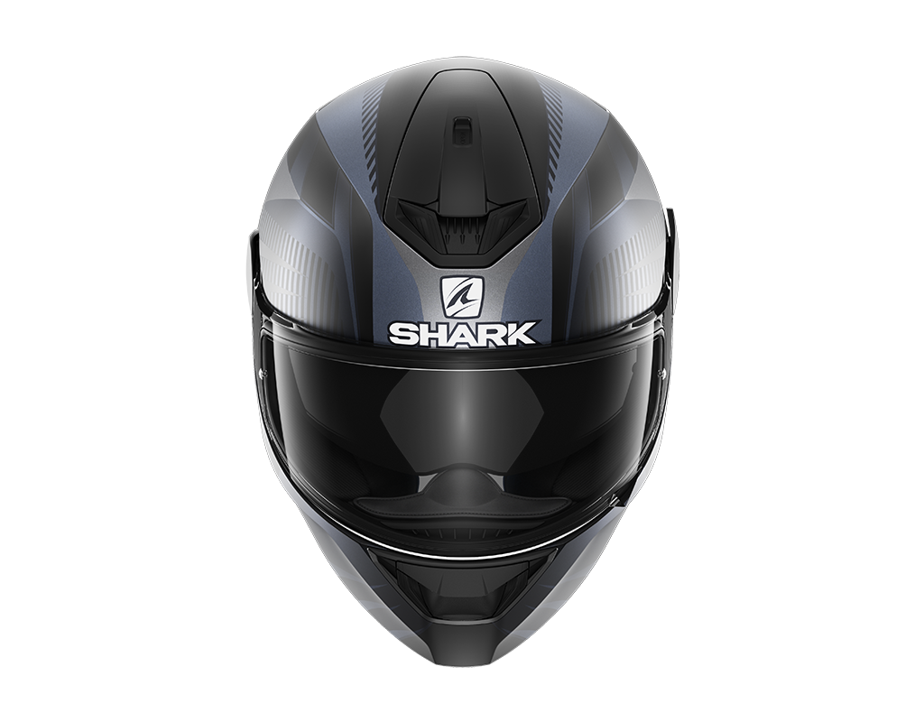 Shark D-Skwal 2 Mercurium Mat Black Anthracite Black Helmet (KAK)