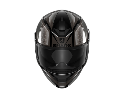 Shark D-Skwal 2 Daven Black Anthracite Silver Helmet (KAS)