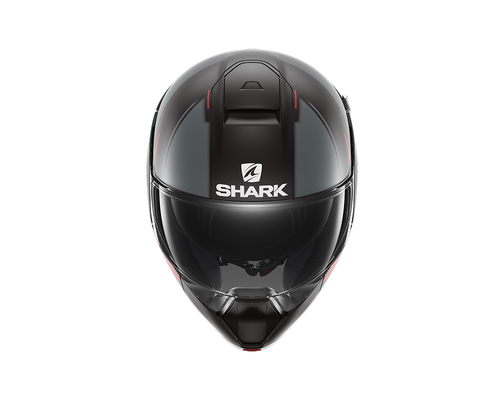Shark EVOJET VYDA Mat Black Anthracite Red Helmet (KAR)