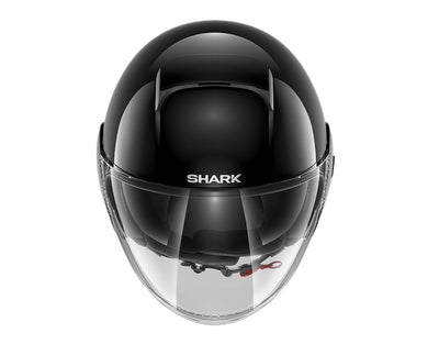 Shark Nano Crystal Dual Black Helmet (BLK)