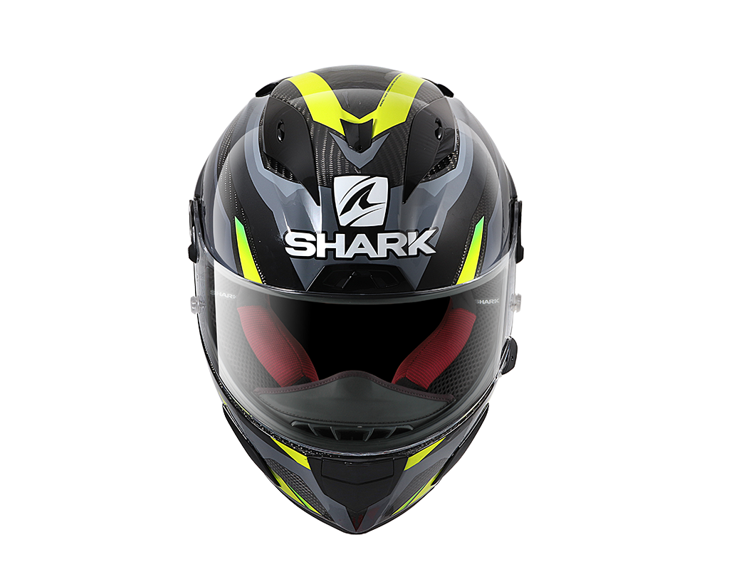 Shark Race-R Pro Carbon Anthracite Yellow Helmet (DAY)
