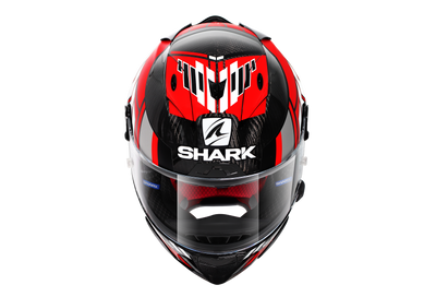 Shark Race-R Pro Carbon Zarco Speedblock Red White Helmet (DRW)