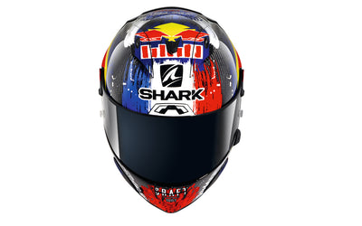 Shark Race-R Pro Carbon Zarco Chakra Blue Red Helmet (DVB)