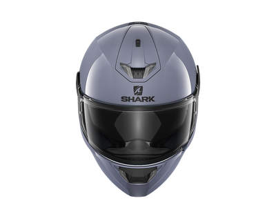 Shark Skwal 2 Blank Grey Nardo Glossy Helmet (S01)