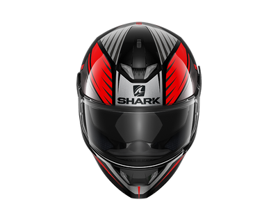 Shark Skwal 2.2 Hallder Black Red Anthracite Helmet (KRA)