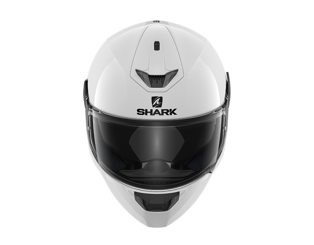 Shark Skwal 2 Blank White Azur Helmet (WHU)