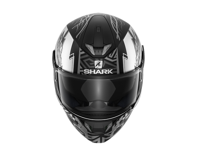 Shark Skwal 2.2 Noxxys Mat Black Anthrac Silver Helmet (KAS)