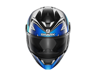 Shark Skwal 2.2 Replica Oliveira 2018 Black Blu Yellow Helmet (KBY)