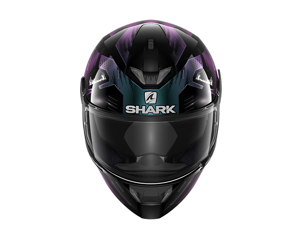 Shark Skwal 2.2 Venger Black Glitter Black Helmet (KXK)