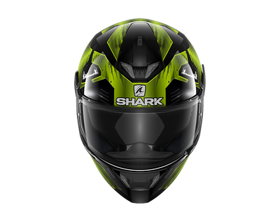 Shark Skwal 2.2 Venger Black Yellow Black Helmet (KYK)