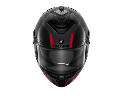 Shark Spartan GT Carbon Tracker Anthracite Red Helmet (DAR)