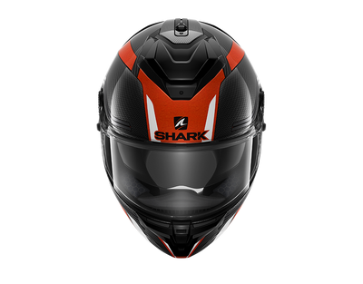 Shark Spartan GT Carbon Tracker Anthracite White Helmet (DAW)