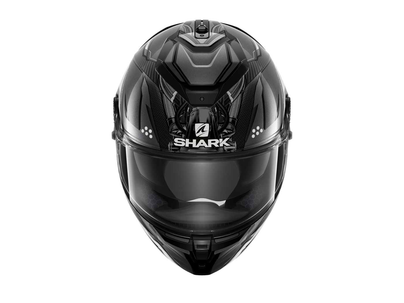 Shark Spartan GT Carbon Urikan Anthracite White Helmet (DAW)