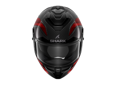 Shark Spartan GT Pro Carbon Ritmo Black Red Grey Helmet (DRU)