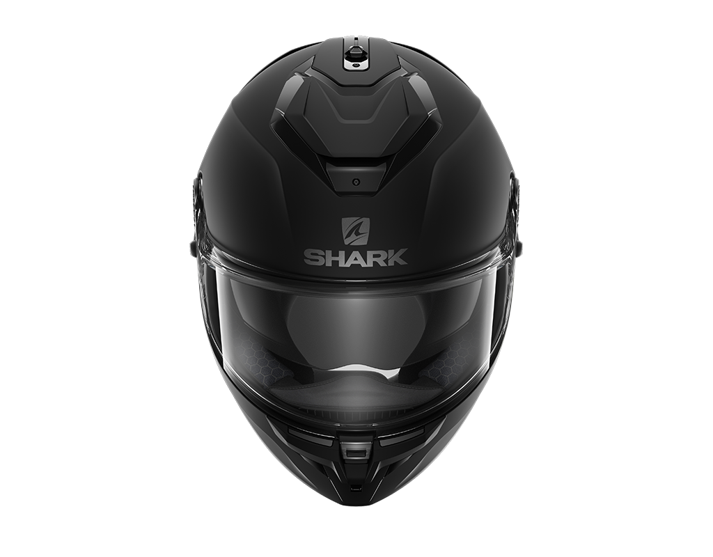 Shark Spartan GT Blank Mat Black Mat Helmet (KMA)