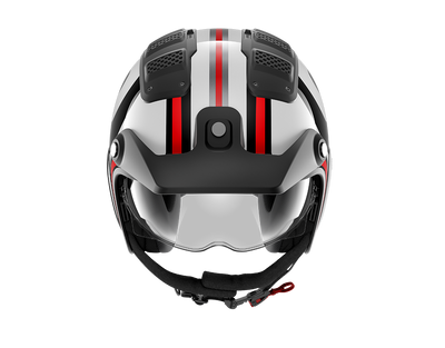Shark X-Drak 2 Thrust-R Black White Red Helmet (KWR)