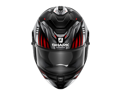 Shark Spartan GT Replikan Black Chrom Silver Helmet (KUS)