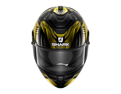 Shark Spartan GT Replikan Black Chrom Gold Helmet (KUQ)