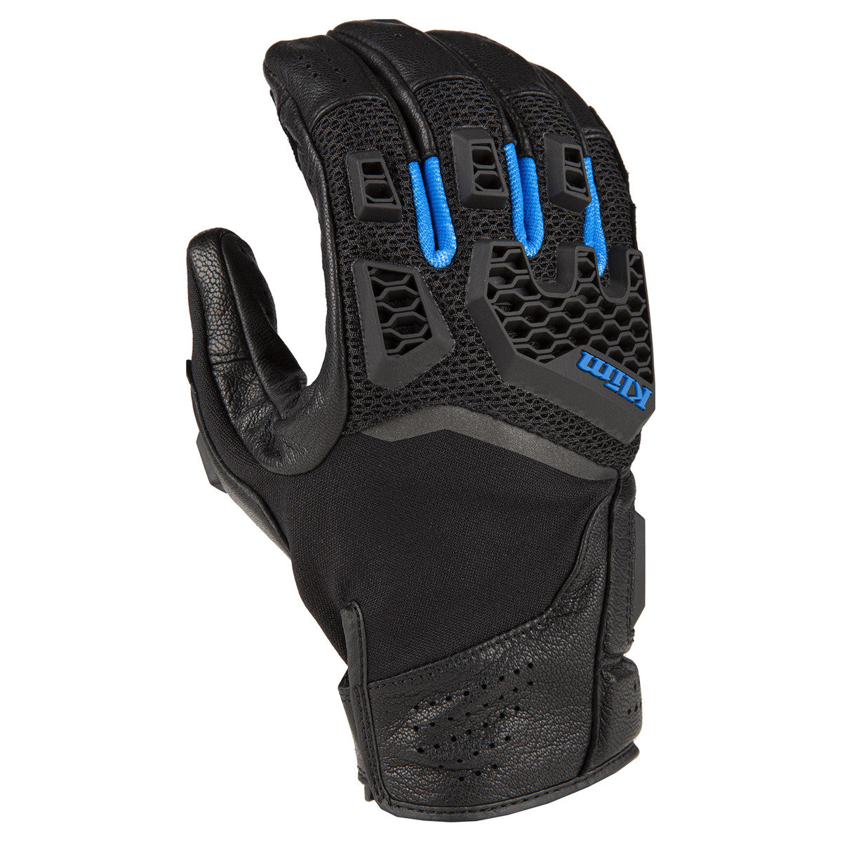 Klim Baja S4 Glove Black Kinetik Blue Glove