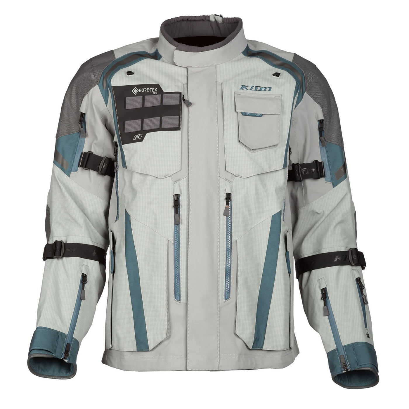 Klim Badlands Pro A3 Jacket Monument Gray - Petrol