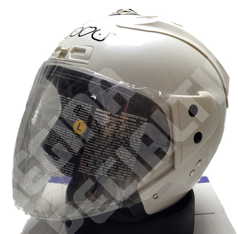 NOVA 606W Gloss Pearl White Helmet