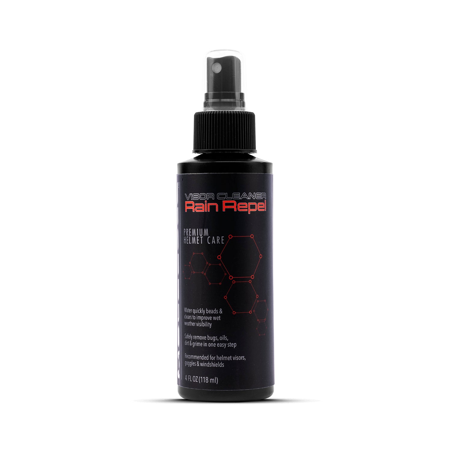[Helmet Care] Molecule Visor Cleaner w/Rain Repel 4oz. (118ml)