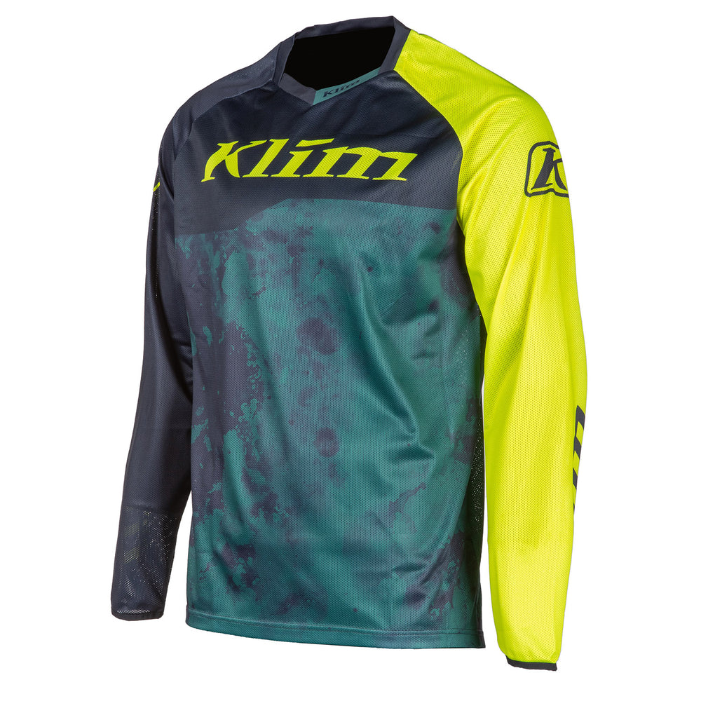 Klim XC Lite Jersey Corrosion Vivid Blue