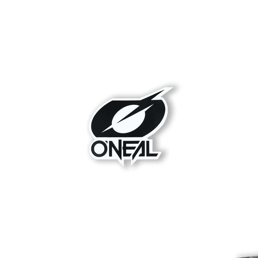 ONeal Rider Logo & Icon Sticker Black 70 x 66mm (10 pcs)